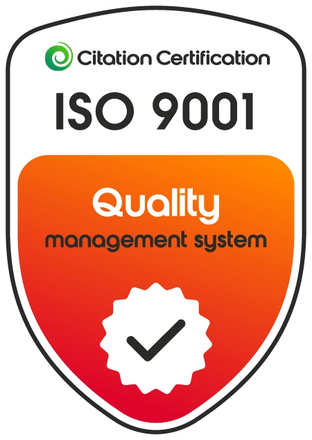 Citation Certification ISO 9001 Quality management system badge