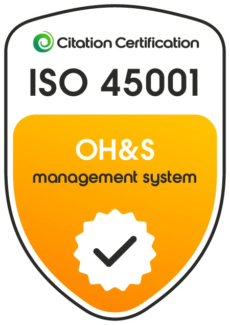 Citation Certification ISO 45001 OH&S management system badge
