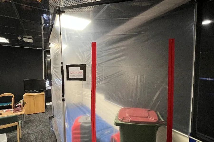 Hospital Water Damage and Mould Remediation — Radiation Oncology Department