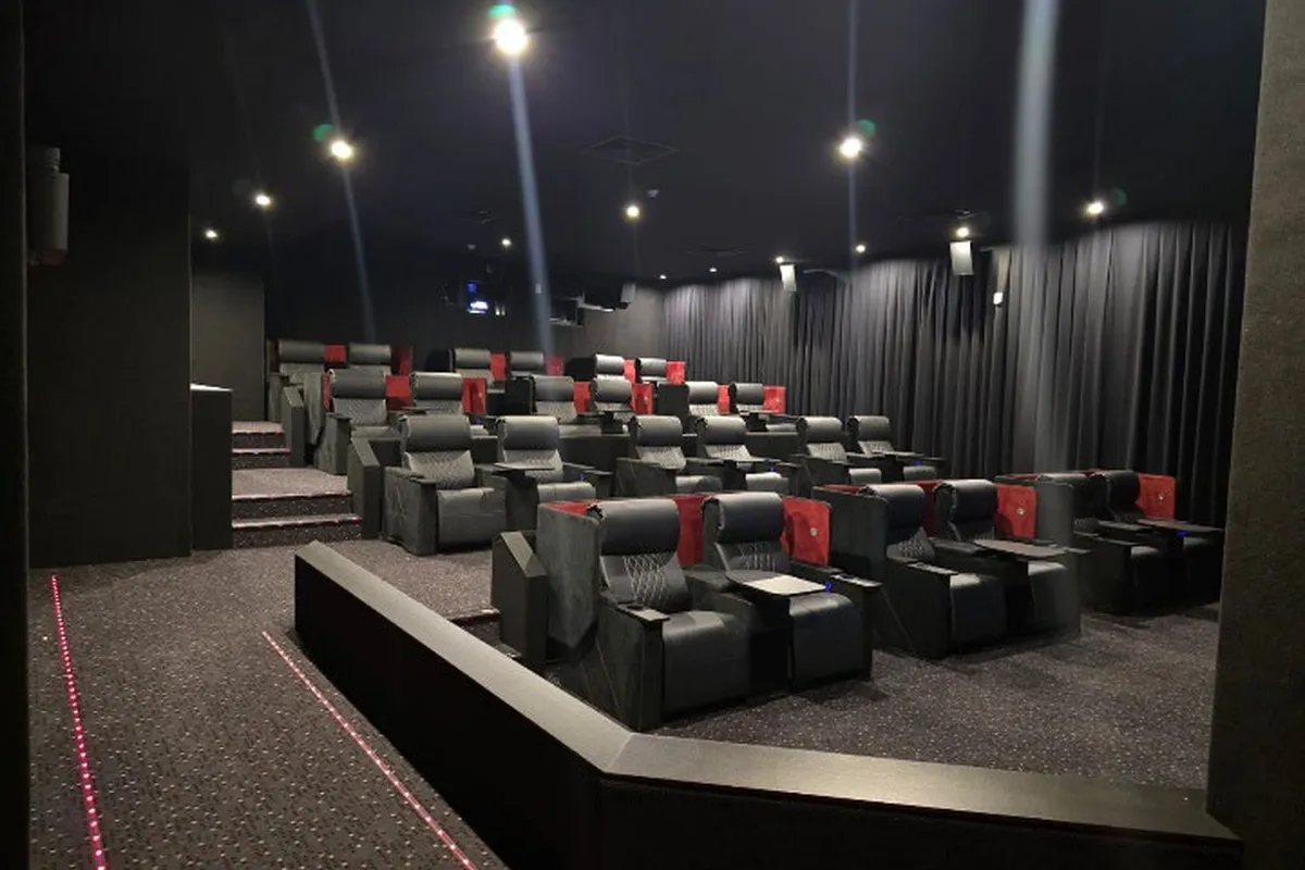 Cinema auditorium restored and reinstated